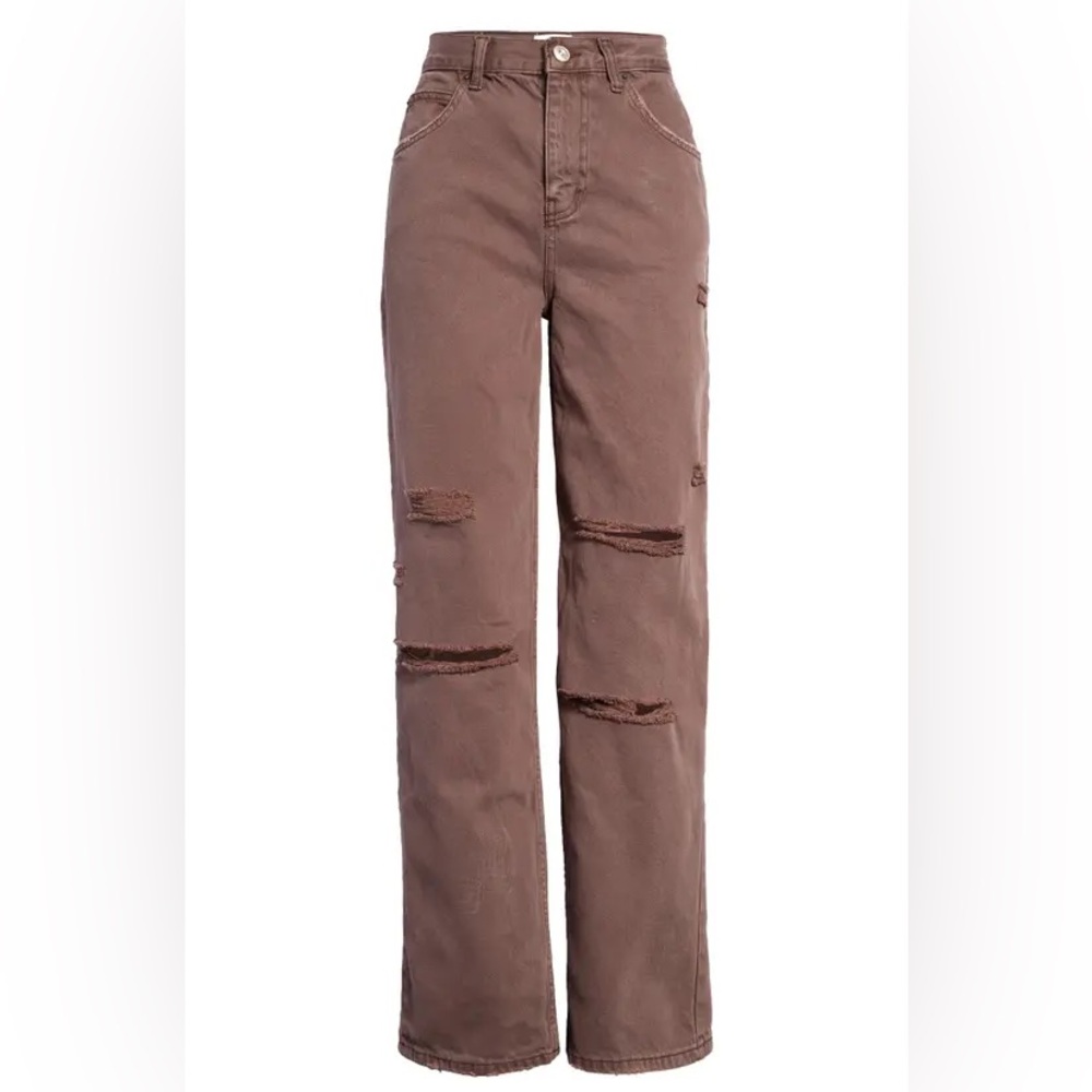 BDG Brown Boyfriend Jeans